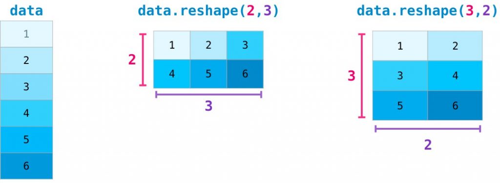 NumPy最常用的6种数组转换方法