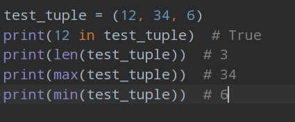 python基础-较复杂数据类型预览