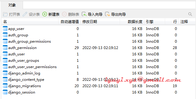 Django 连接数据库 MySQL