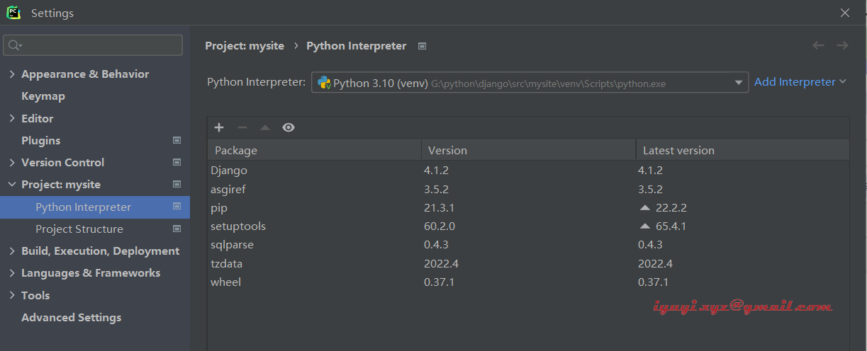 Django 使用Pycharm 创建工程