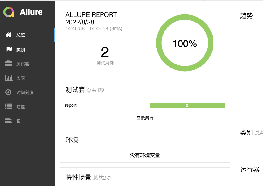 Pytest框架 — 16、Pytest的测试报告（pytest-html插件和Allure框架）