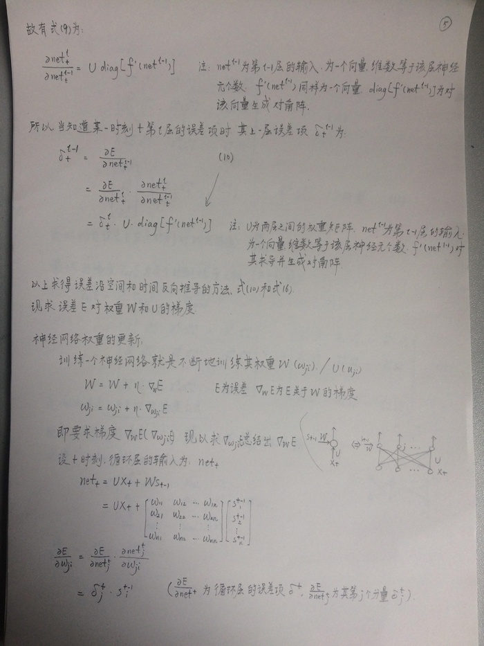 循环神经网络 (Recurrent Neural Network)的训练