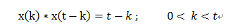 关于卷积的一个实例