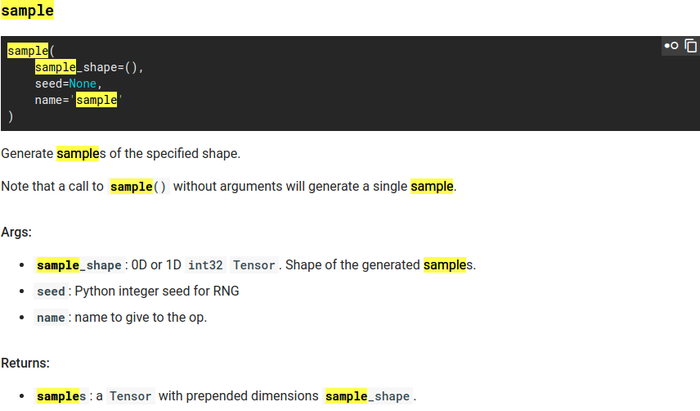 TensorFlow 官网API