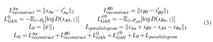 GAN生成对抗网络合集（八）：GeneGAN - 子属性分离重组 - 解决对象变形问题