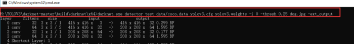 Win10 + YOLOv3 环境配置，编译，实现目标检测----How to compile YOLOv3 on Windows