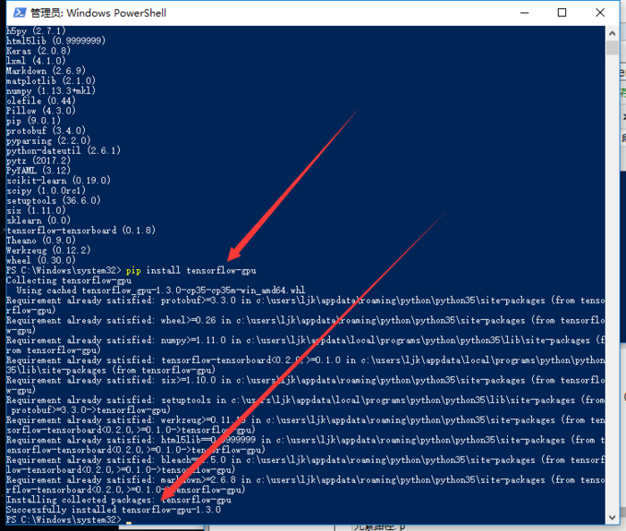 Blackey win10 + python3.6 + VSCode + tensorflow-gpu + keras + cuda8 + cuDN6N环境配置（转载）