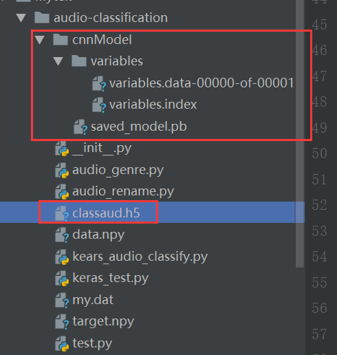 golang调用tensorflow keras训练的音频分类模型