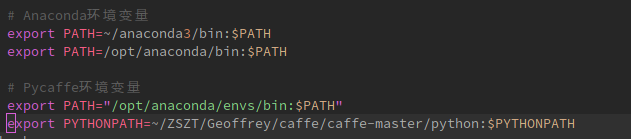 pycaffe编译后的配置问题(ModuleNotFoundError: No module named 'caffe')