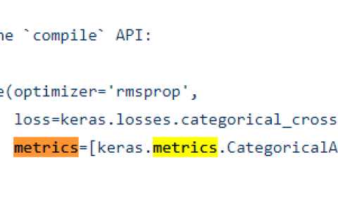 keras multi-label classification 多标签分类