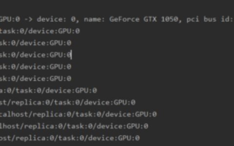 (tensorflow计算)如何查看tensorflow计算用的是CPU还是GPU