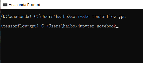 win10下基于anaconda安装tensorflow-gpu