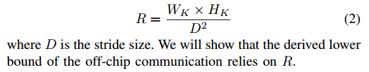 论文（卷积数据流）-Communication Lower Bound in Convolution Accelerators