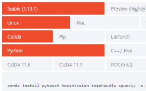 Linux下PyTorch安装的方法是什么