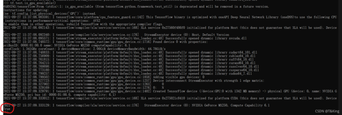 解决tensorflow-gpu安装过程中出现的tf.test.is_gpu_avaiable()返回false的一部分解决方法