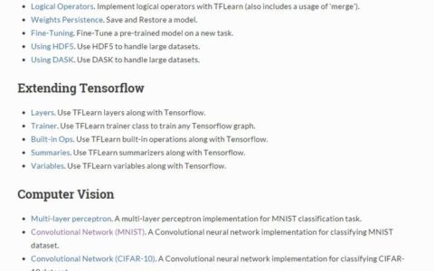 tensorflow高级库 tflearn skflow
