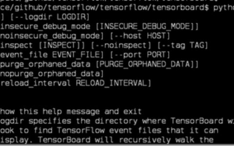 解决Tensorflow源码安装的之后TensorBoard 无法使用的问题