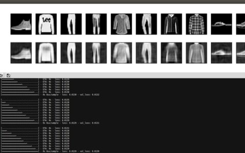 tensorflow1.15 keras 自编码 -- > Keras上实现AutoEncoder自编码器