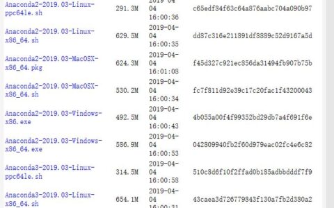 Windows环境下使用Anaconda安装tensorflow与Keras