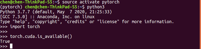 ubuntu16.04安装Anaconda+Pycharm+Pytorch